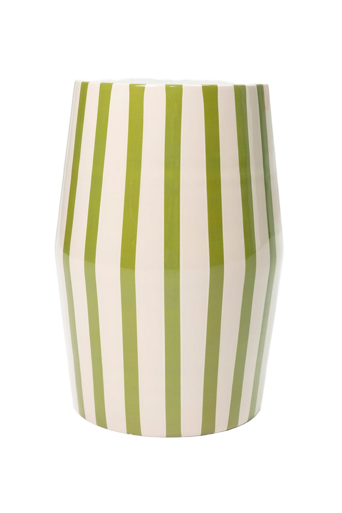 Sissy-Boy Groen gestreepte bijzettafel