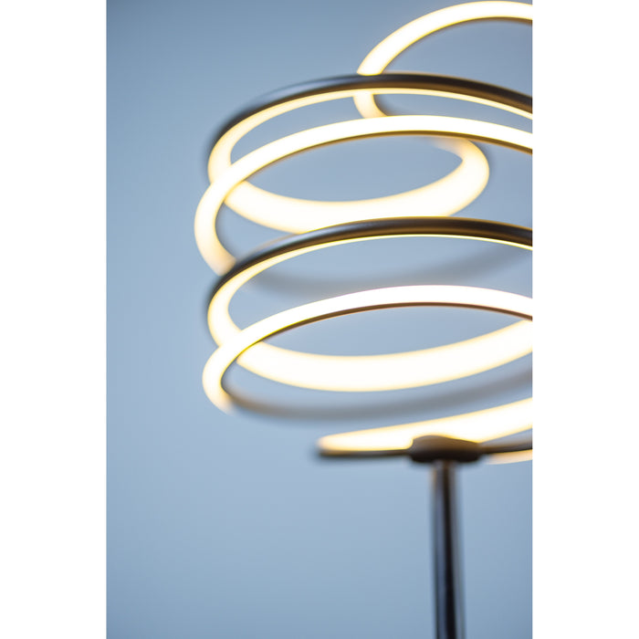 ETH Slinger Vloerlamp Led 24w 2700k 3 stap dimbaar zwart