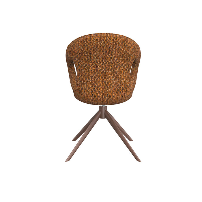 LABEL51 - Eetkamerstoel Zurich - Coral Royal Boucle - Coral Metal