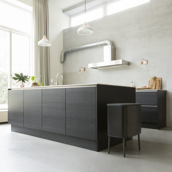Brabantia Bo Touch Bin Afvalemmer 3 x 11 L  - Zwart