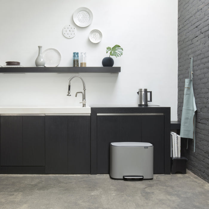 Brabantia Bo Pedaalemmer 33 Liter (3x11 Liter)