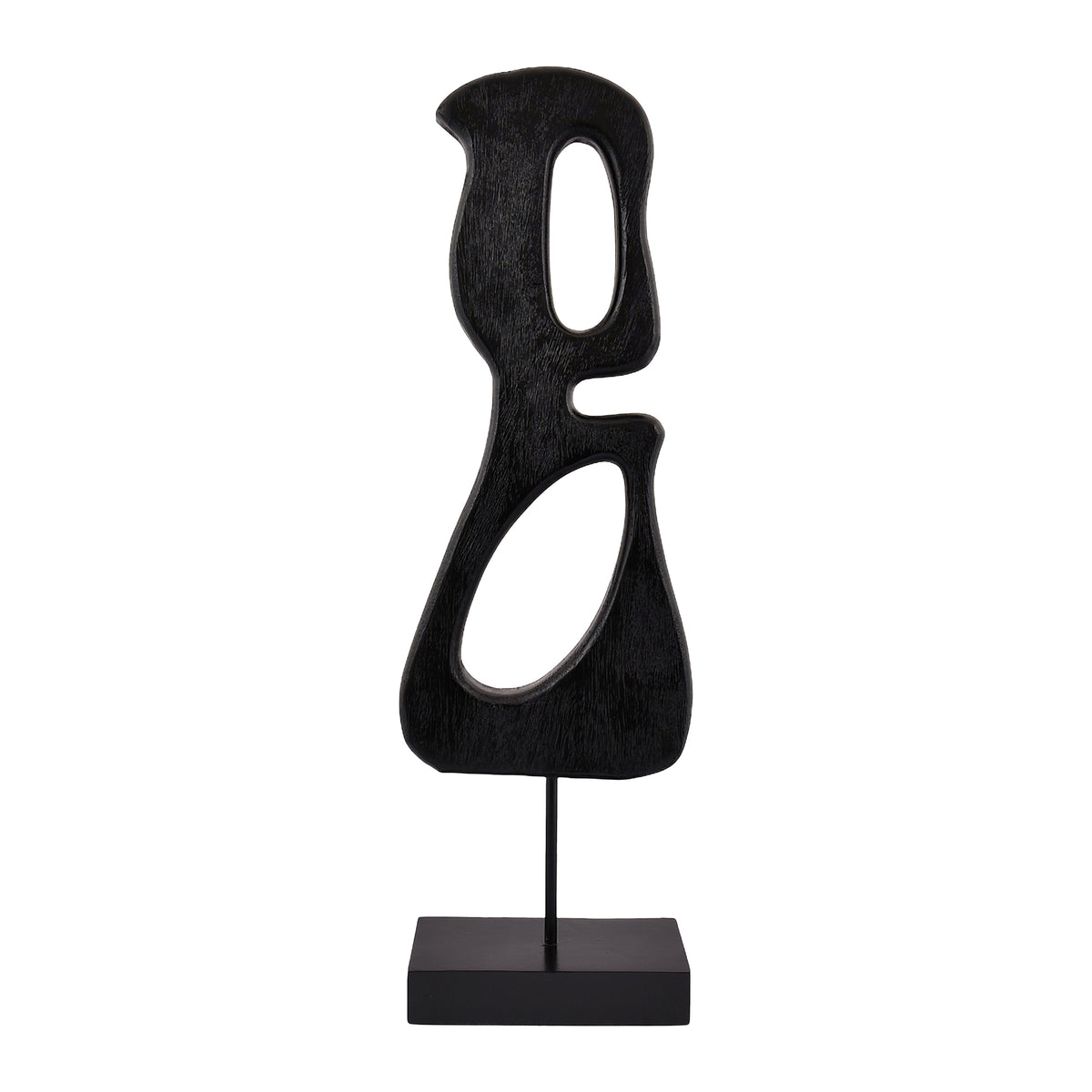 by fonQ Structure Ornament H 60 cm - Zwart