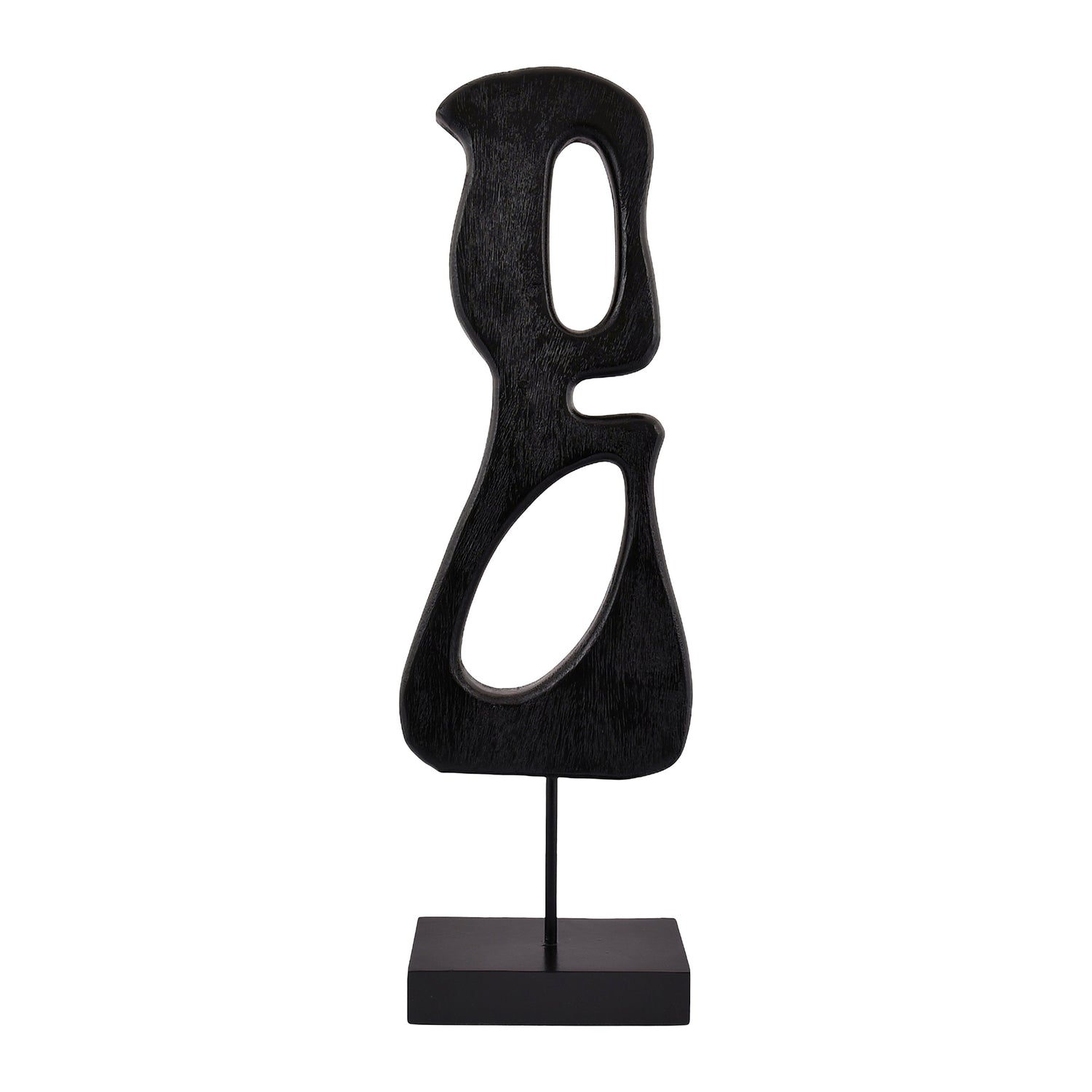 by fonQ Structure Ornament H 60 cm - Zwart