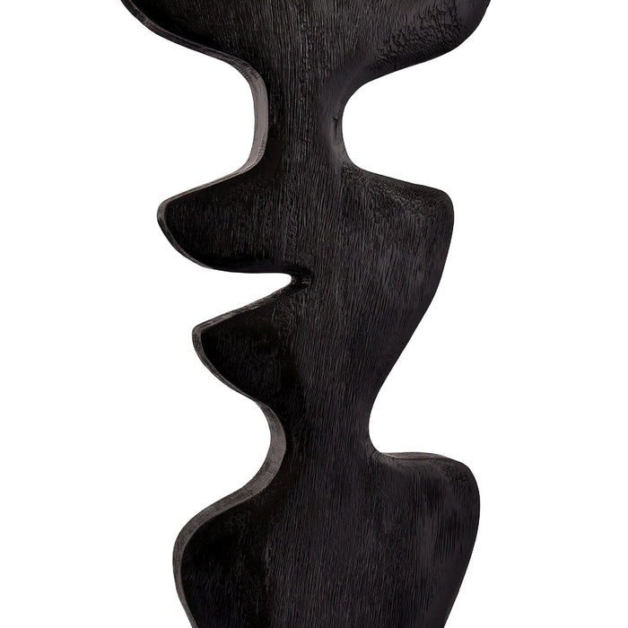 by fonQ Structure Ornament H 67 cm - Zwart