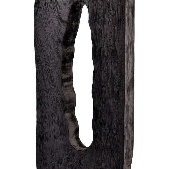 by fonQ Structure Ornament H 71,5 cm - Zwart