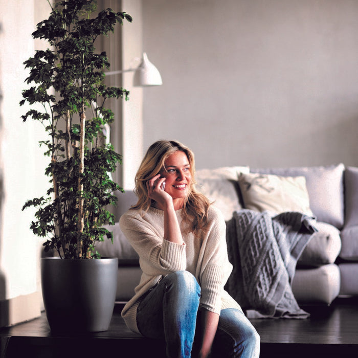 elho Brussels Bloempot op Wielen 35 cm