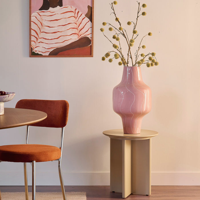 by fonQ Spire Vaas Ø 31 cm - Rose Tan