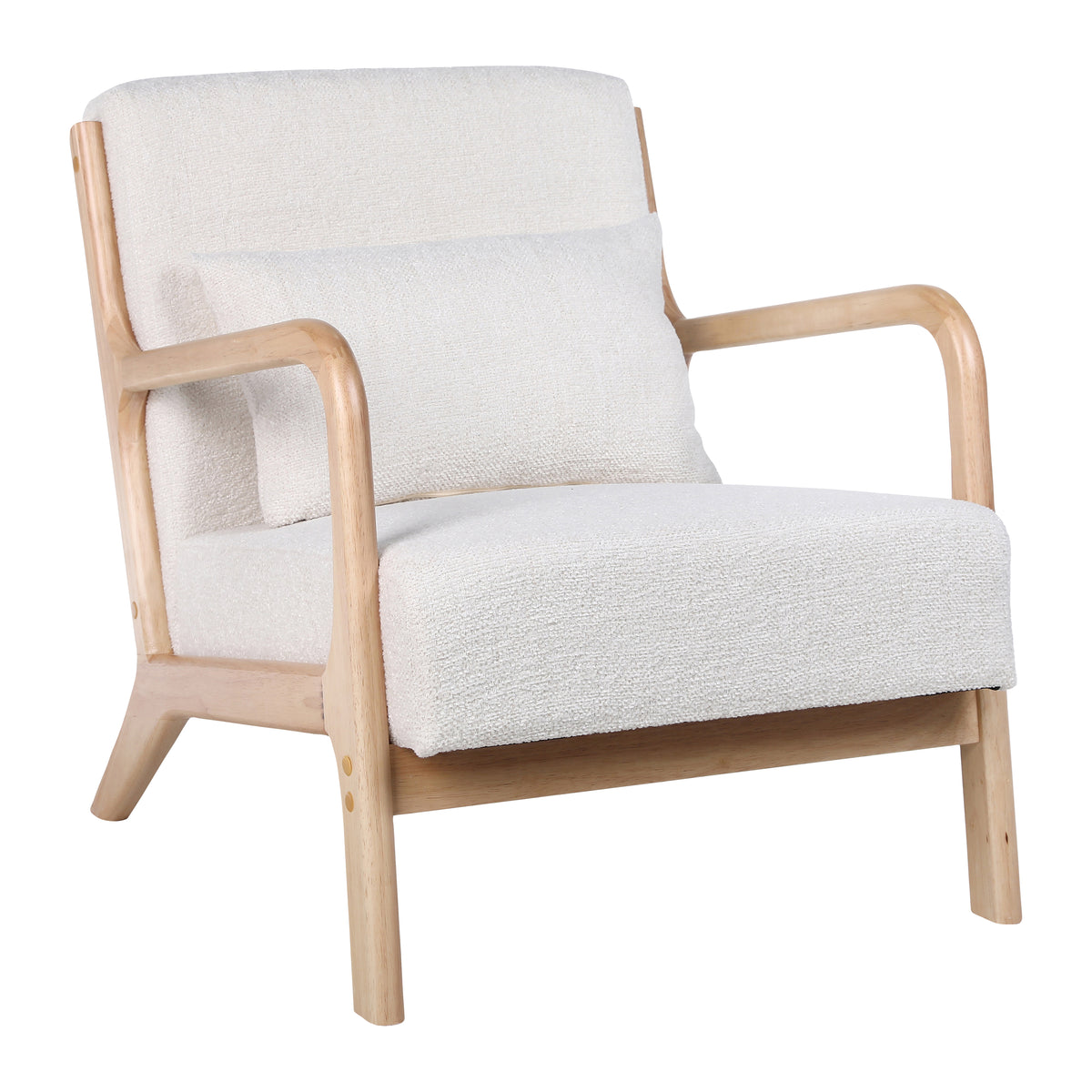 by fonQ Wise Fauteuil - Eiken - Ivoor