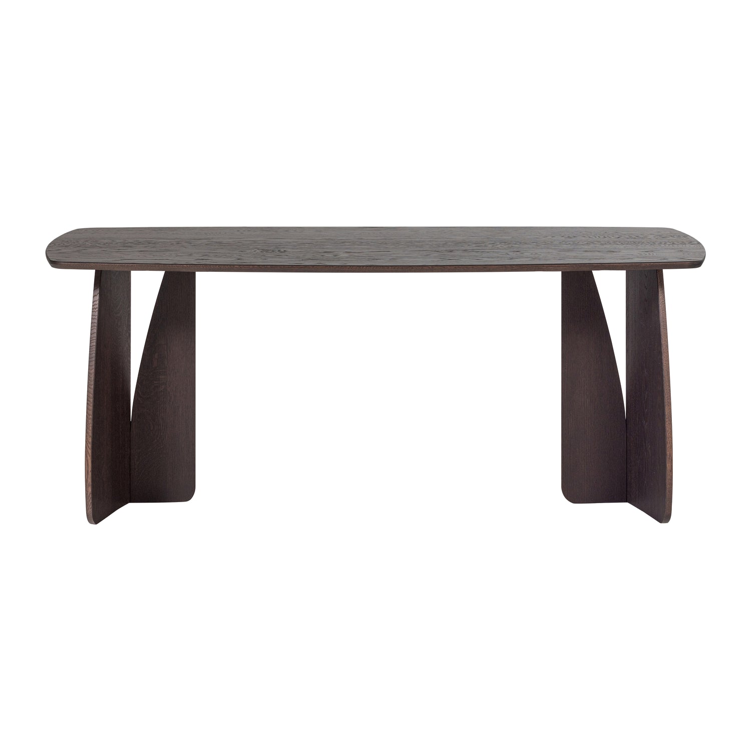 by fonQ Oakline Curve Eettafel B 180 cm - Mystic Brown