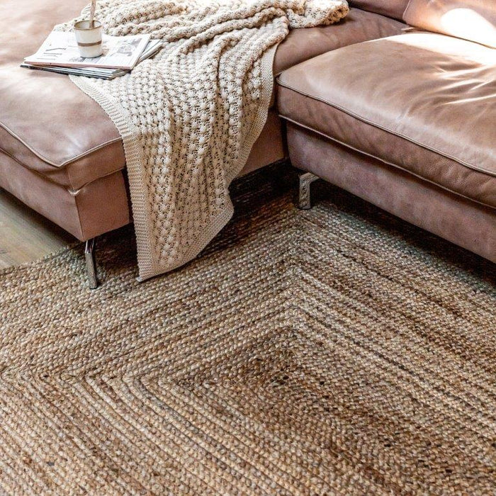 Eva Interior-Jute Vloerkleed Rechthoek Naturel