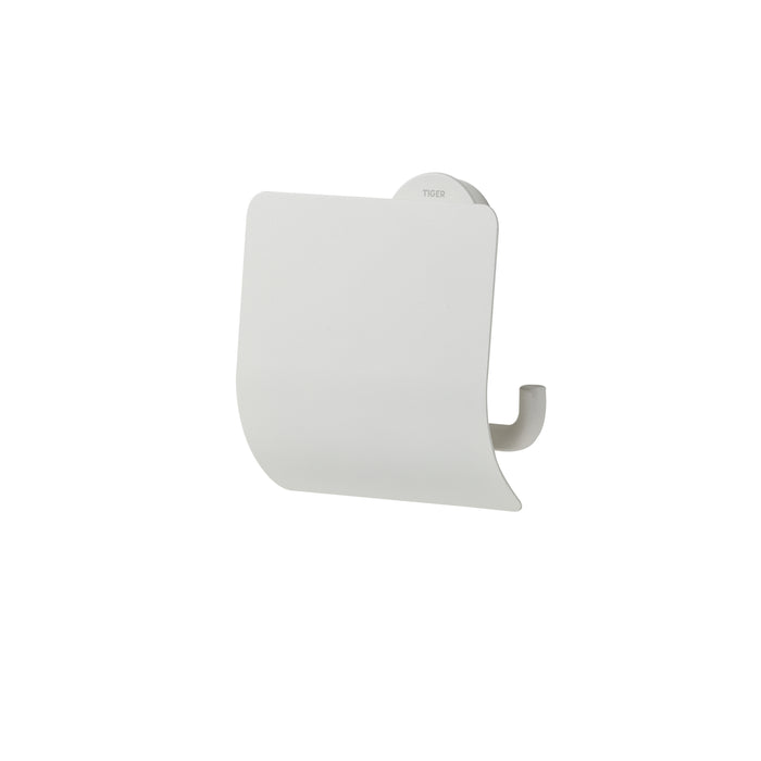 Tiger Urban Toiletrolhouder met Klep - Wit
