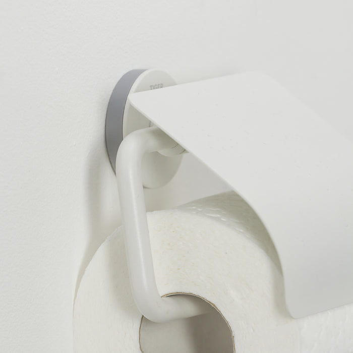 Tiger Urban Toiletrolhouder met Klep - Wit