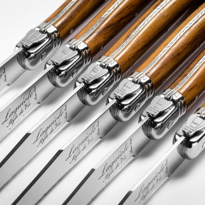 Laguiole Style de Vie Premium Line Steakmessenset 6 st.