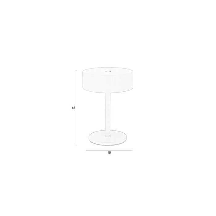 Zuiver Mini Tafellamp Vintage Marsala Rood