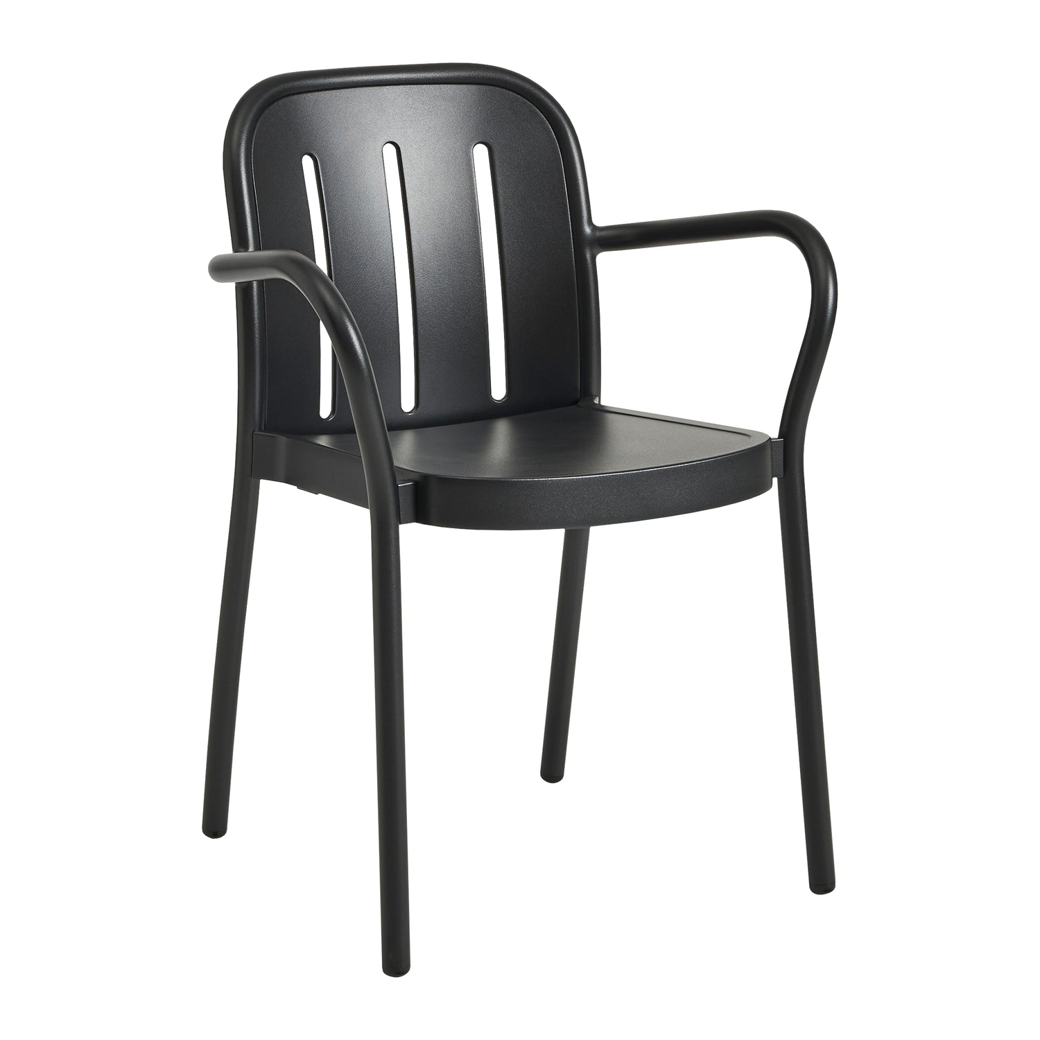 HAY Deville Tuinstoel met Armleuning - Anthracite