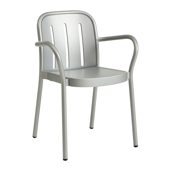 HAY Deville Tuinstoel met Armleuning - Silver Grey