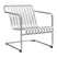 HAY Palissade Cantilever Lounge Chair Low - Gegalvaniseerd Staal