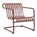 HAY Palissade Cantilever Lounge Chair Low - Iron Red