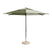 HAY Terrazza Parasol Zeshoek -  Groen