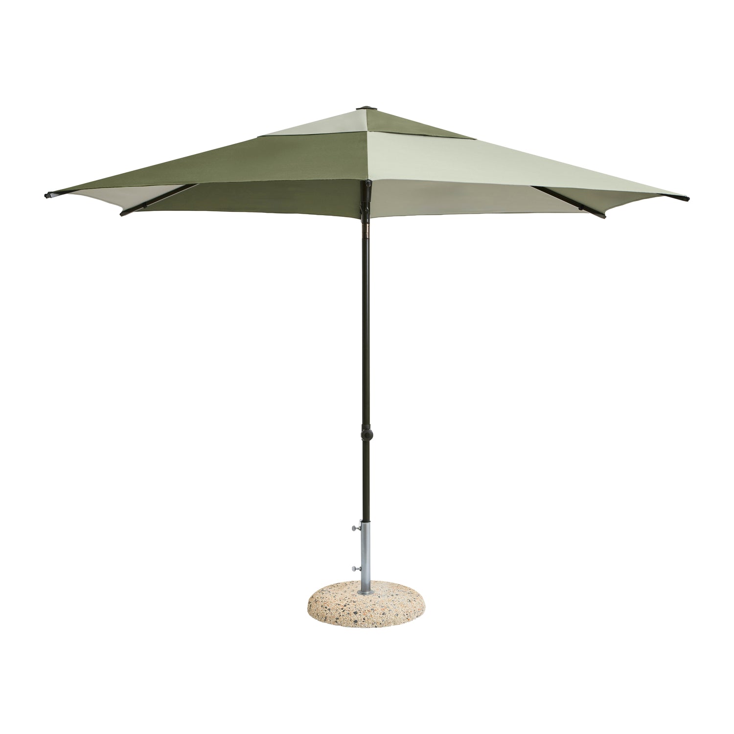 HAY Terrazza Parasol Zeshoek -  Groen