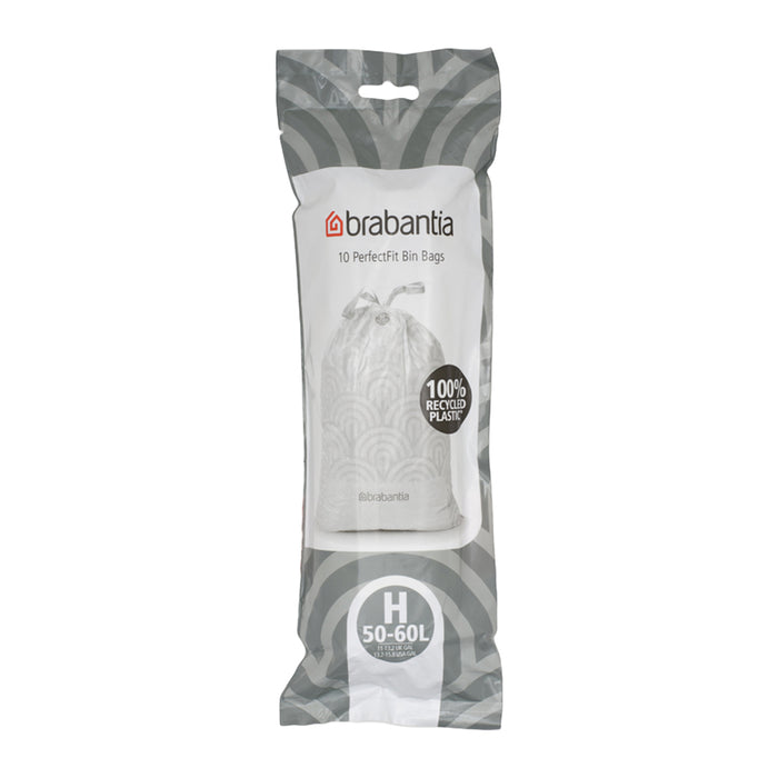 Brabantia Type H PerfectFit Afvalzak 50-60 Liter - 10 zakken