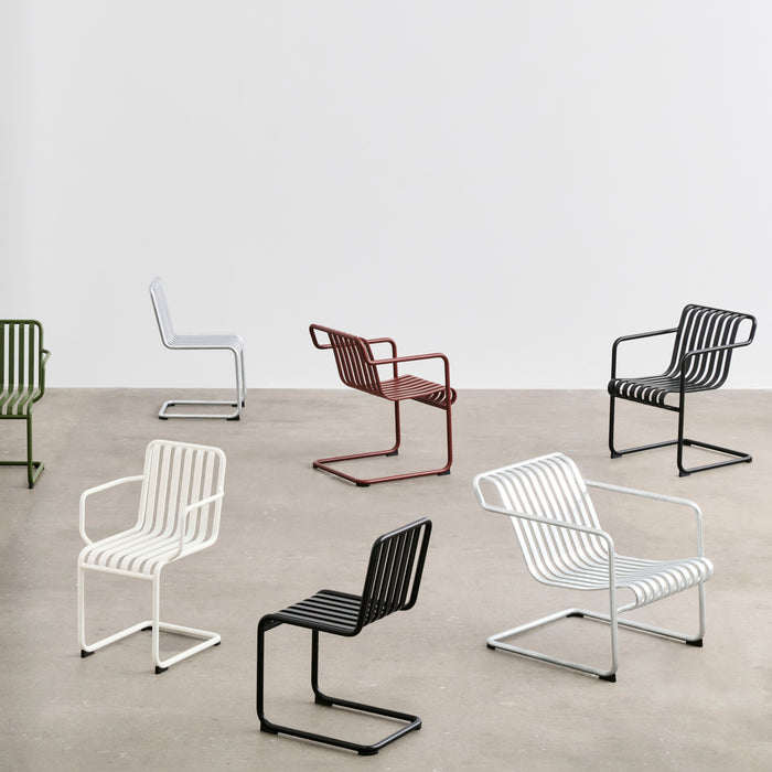 HAY Palissade Cantilever Stoel - Gegalvaniseerd Staal