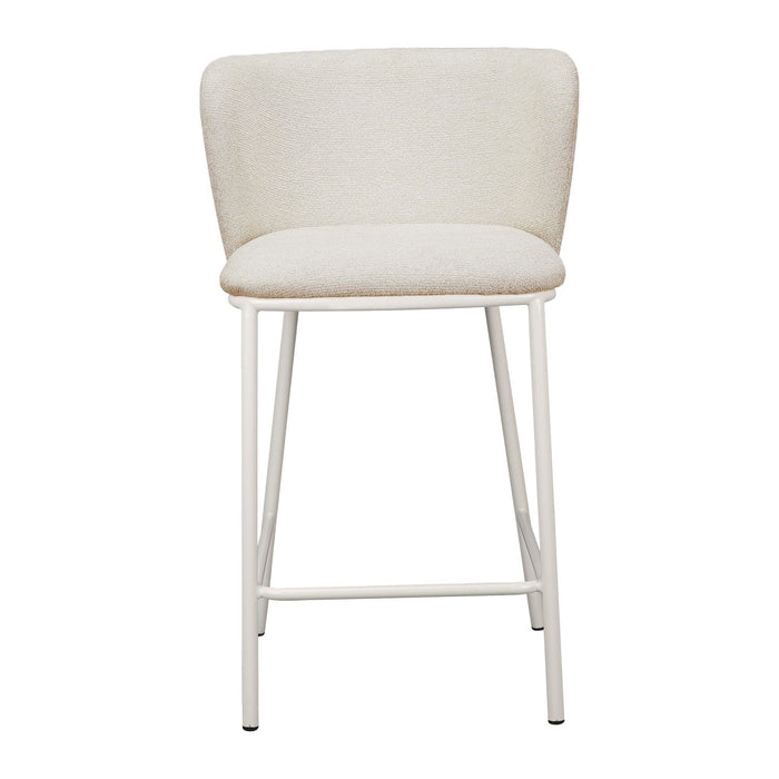 by fonQ Pebl Barkruk - Beige / Beige