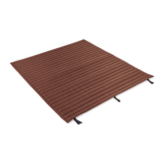 HAY Palissade Quilted Kussen voor Lounge 2,5-zitsbank Low - Iron Red