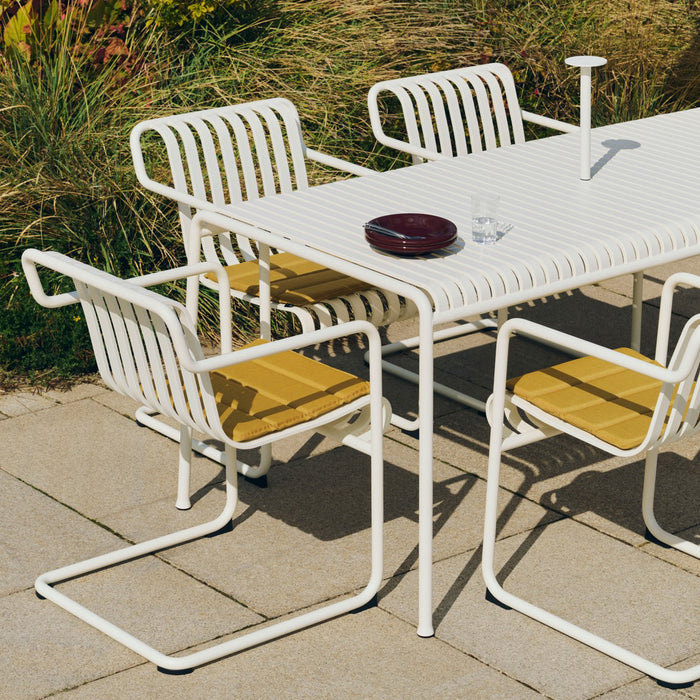 HAY Palissade Tuintafel 220 x 90 cm - Crème Wit