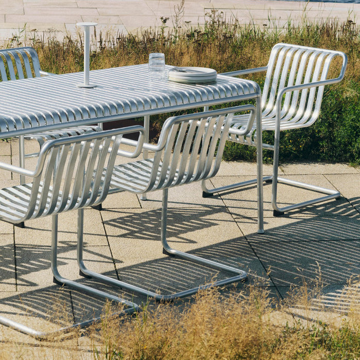 HAY Palissade Tuintafel 220 x 90 cm - Gegalvaniseerd Staal