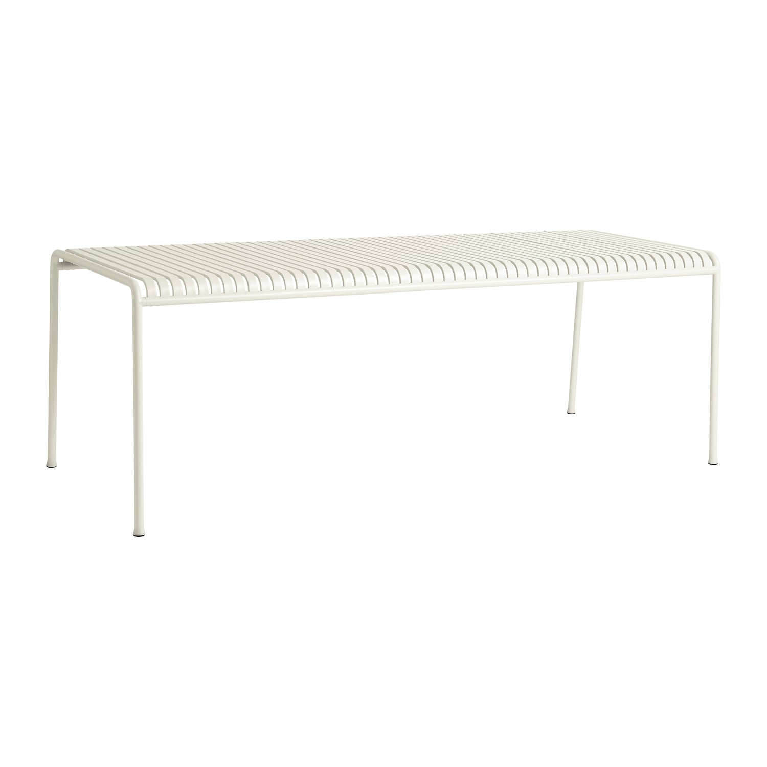 HAY Palissade Tuintafel 220 x 90 cm - Crème Wit