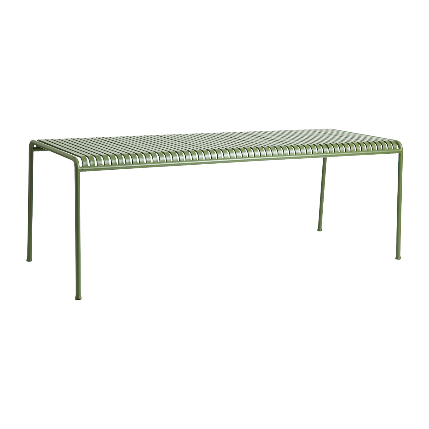 HAY Palissade Tuintafel 220 x 90 cm - Olijfgroen