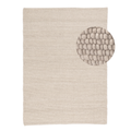 by fonQ Dots Wollen Vloerkleed 200 x 300 cm  - Beige