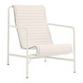 HAY Palissade Quilted Kussen voor Lounge Chair High - Crème Wit