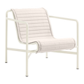 HAY Palissade Quilted Kussen voor Lounge Chair Low - Crème Wit