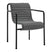 HAY Palissade Quilted Kussen voor Armchair - Antraciet