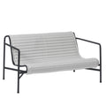 HAY Palissade Quilted Kussen voor Lounge 2,5-zitsbank Low - Sky Grey
