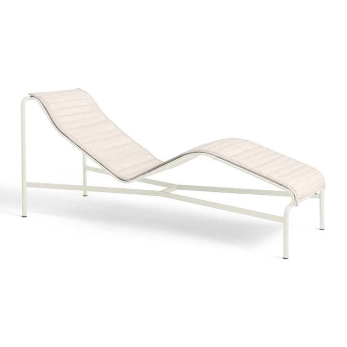 HAY Palissade Quilted Kussen voor Ligbed - Crème Wit