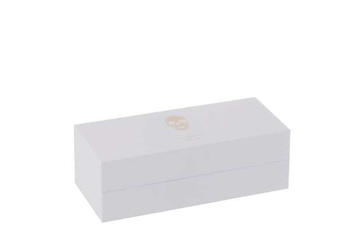 J-Line geurkaars Doodskop - nuit blanche - 16U - doos van 3