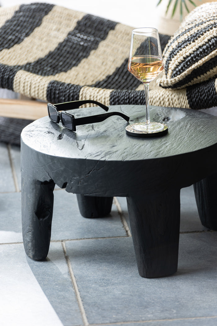 J-Line glas witte wijn Leo - glas - transparant - 6 stuks