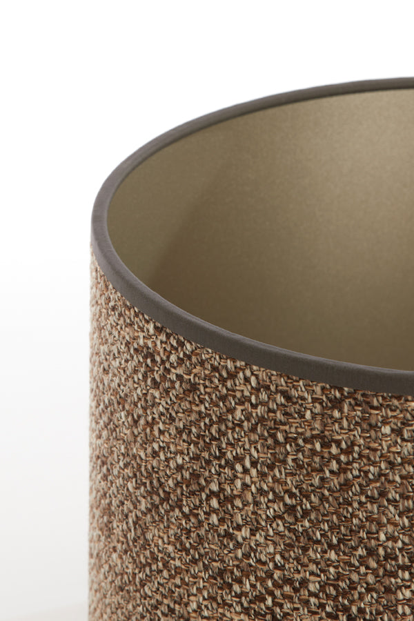 Light & Living - Lampenkap SAVERNA - Ø20x15cm - Bruin