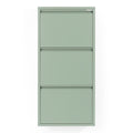 Spinder Design Billy 3 Schoenenkast - Dusty Green