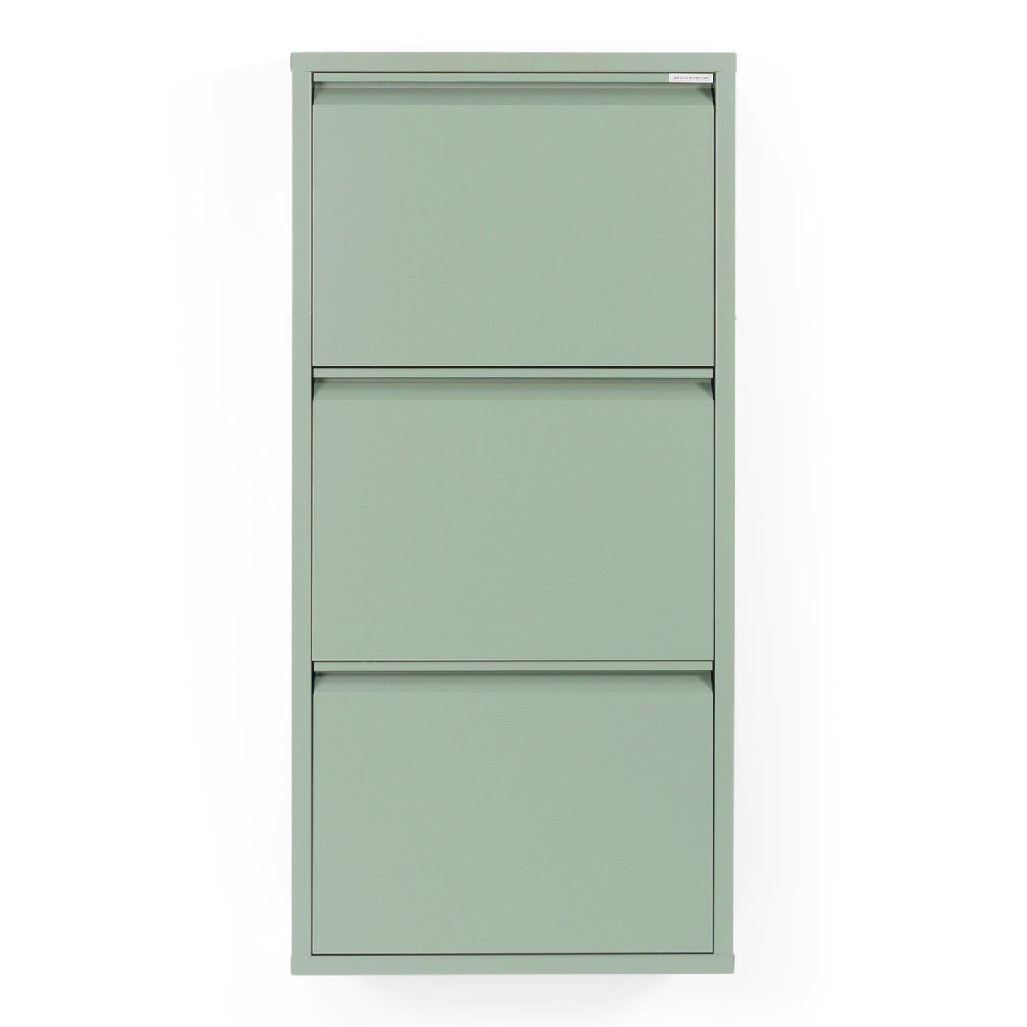 Spinder Design Billy 3 Schoenenkast - Dusty Green