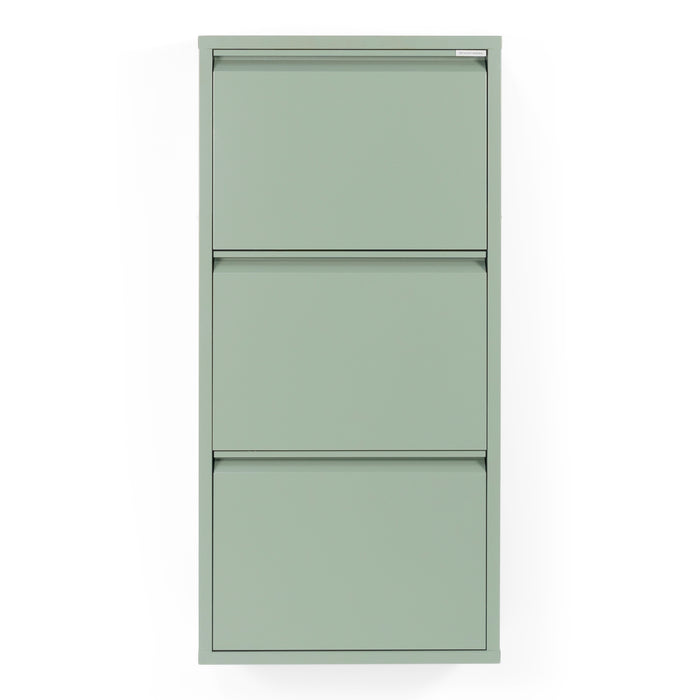 Spinder Design Billy 3 Schoenenkast - Dusty Green