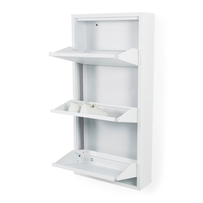 Spinder Design Billy 3 Schoenenkast - Wit