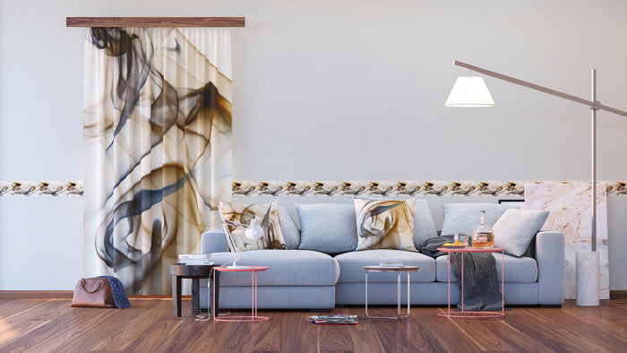 Sanders & Sanders zelfklevende behangrand figuratief motief beige - 14