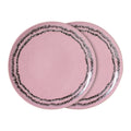 HKliving 70's Ceramics Dinerbord Ø 27,5 cm - Set van 2 - Bubble