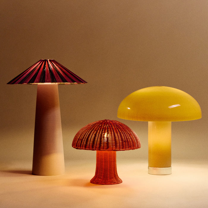 HKliving Plisse Lampenkap - Camellia