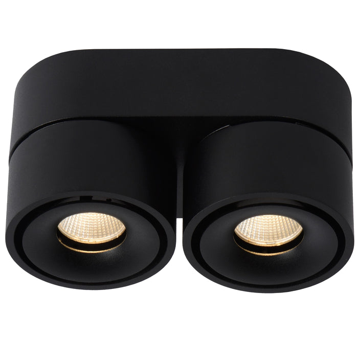 Yumiko 2 spot LED zwart