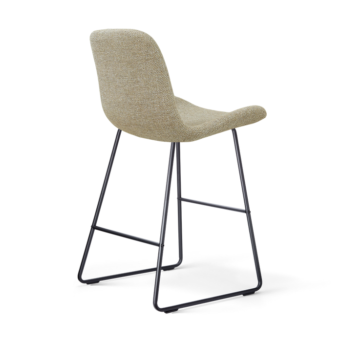 Nolon Nino-Fé Barkruk Taupe Melange - Zwart Onderstel - 65 Cm